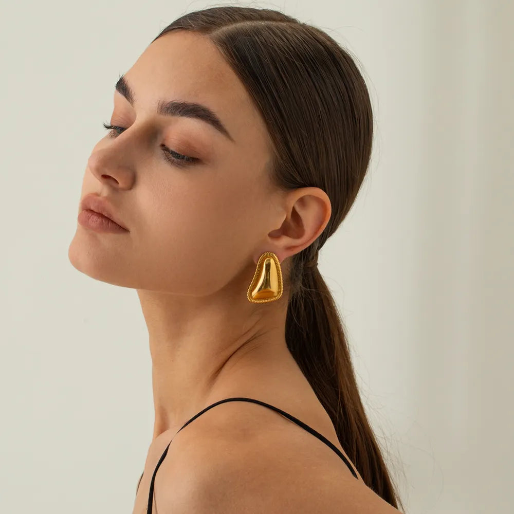 Jack&Din Stainless Steel Stud Earrings