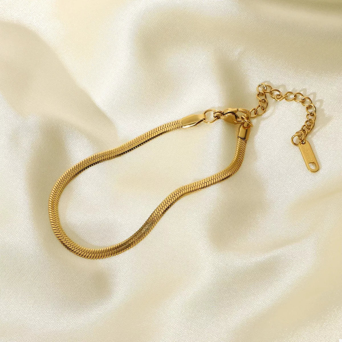 Jack & Din Stainless Steel Minimalist Chain Bracelet