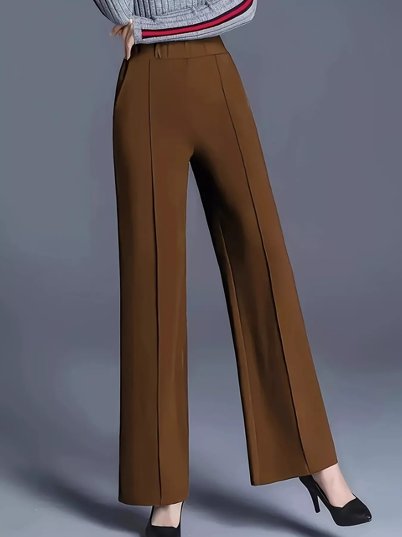 Irina High-Waisted Wide Leg Pants