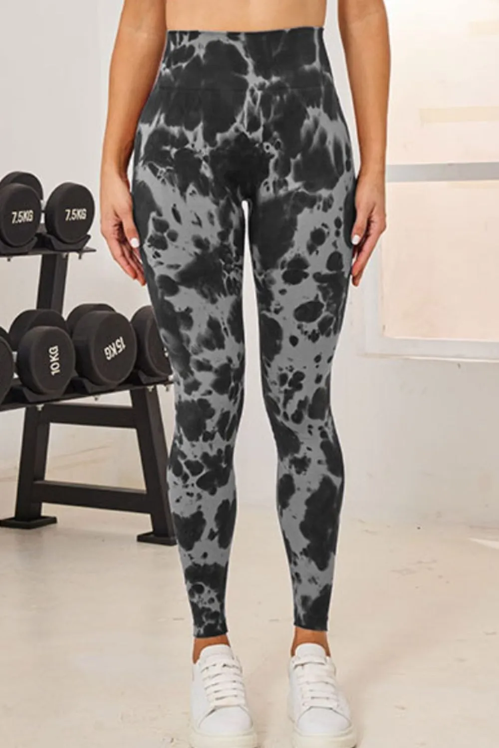 X.N Tie-Dye High Waist Active Leggings