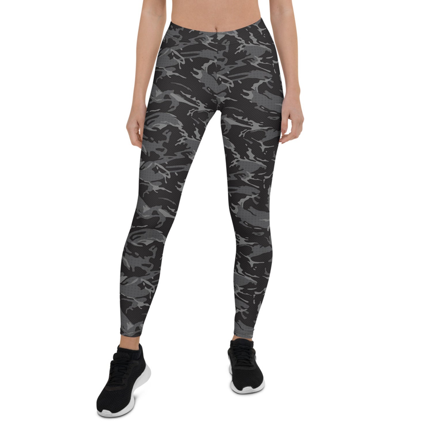 Unbranded Womens Black Camo Leggings