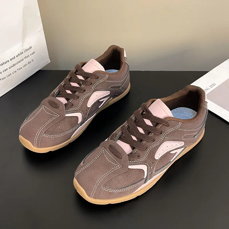Crump Street Contrast Flat Sneakers