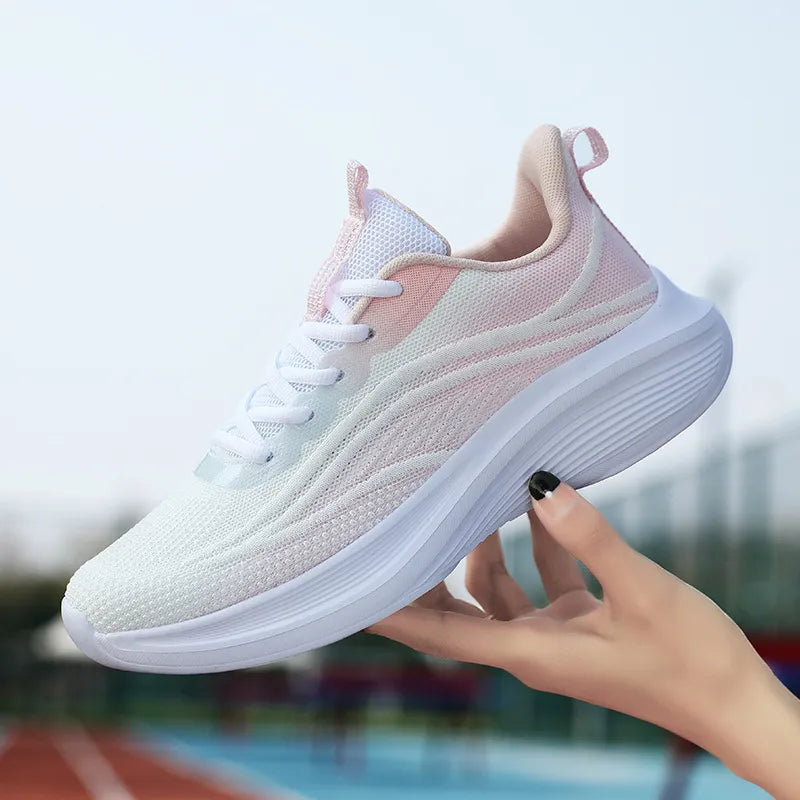 Pulse Runners Mesh Breathable Lace Up Athletic