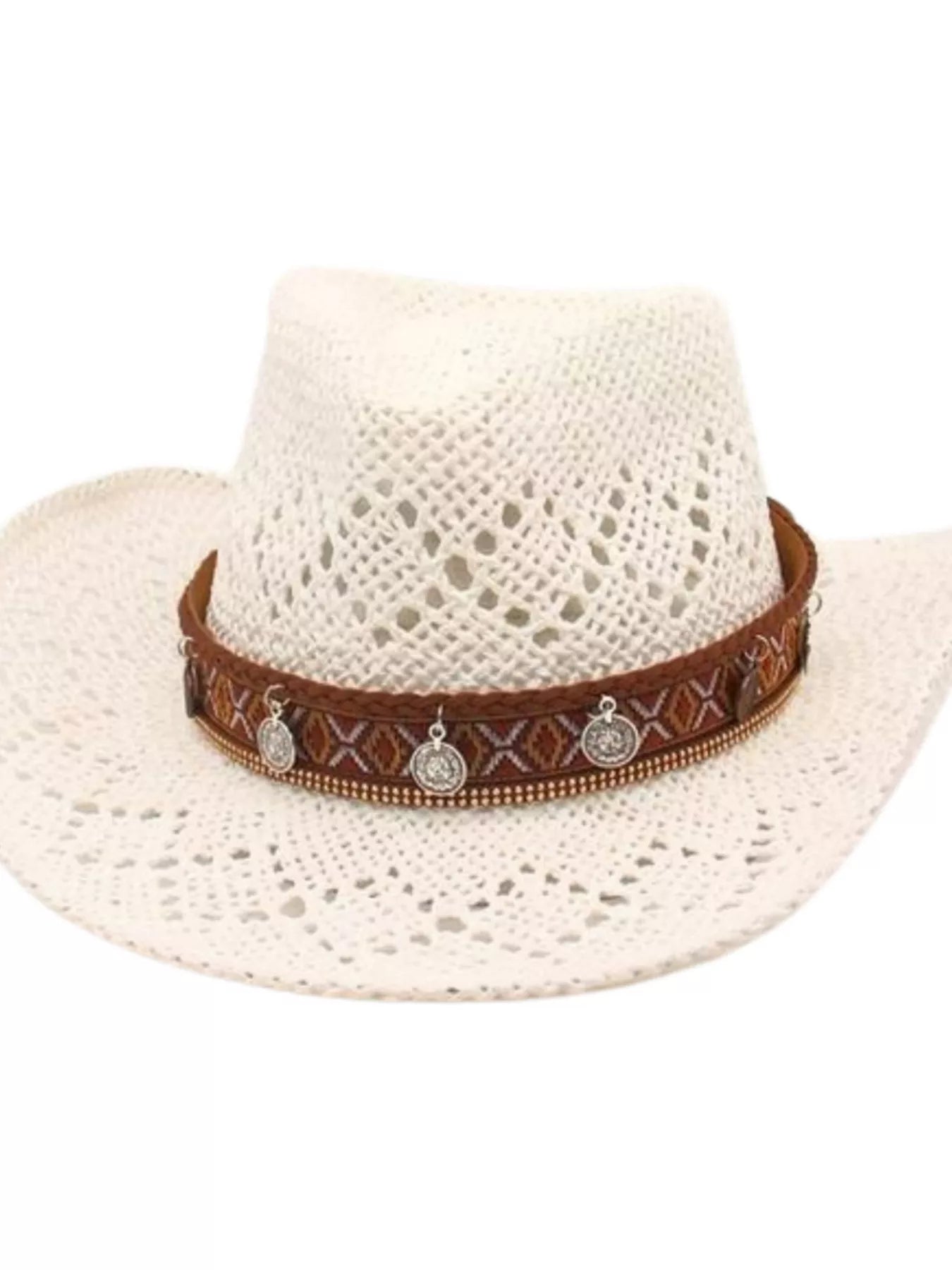 Stellar Hats Boho Woven Cowboy Hat