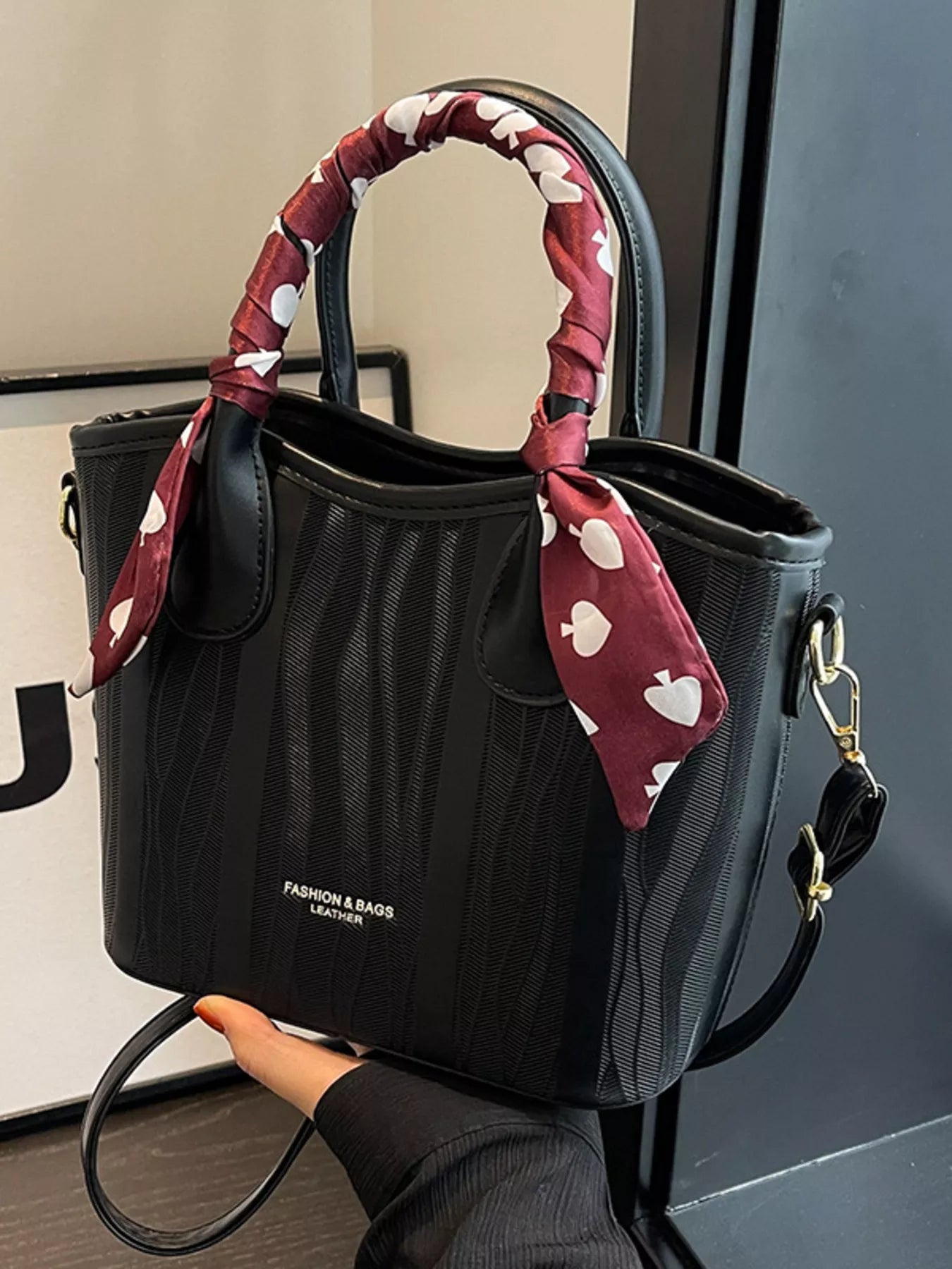 Chic Backpack Top Handle Crossbody Bag