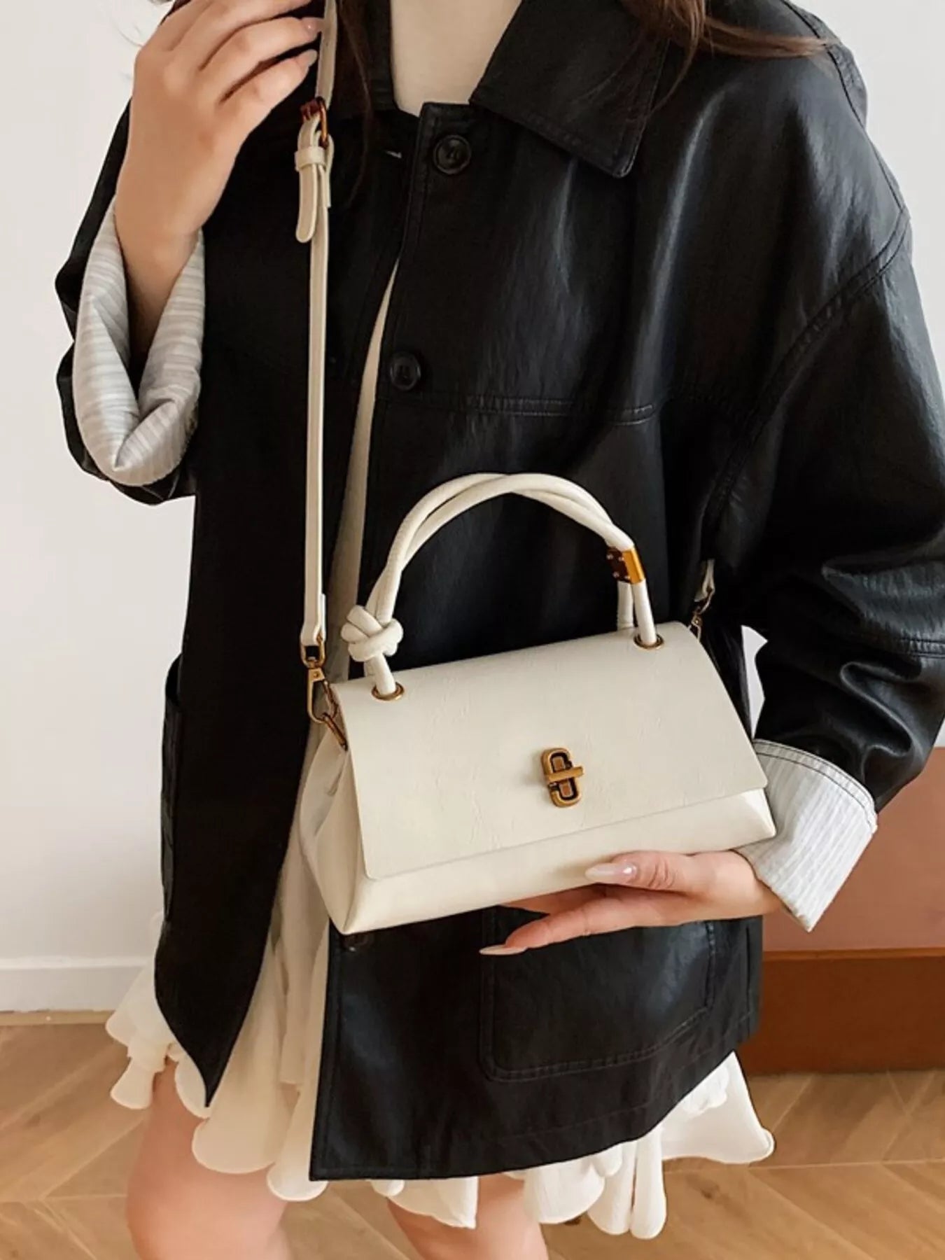 Sophisticated Satchels Top Handle Crossbody Bag