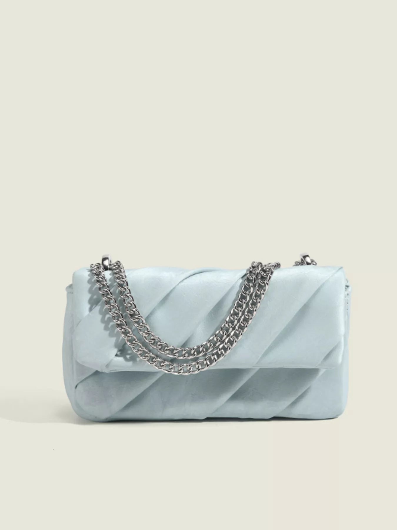 Radiant Rucksacks Ruched Flap Crossbody Bag