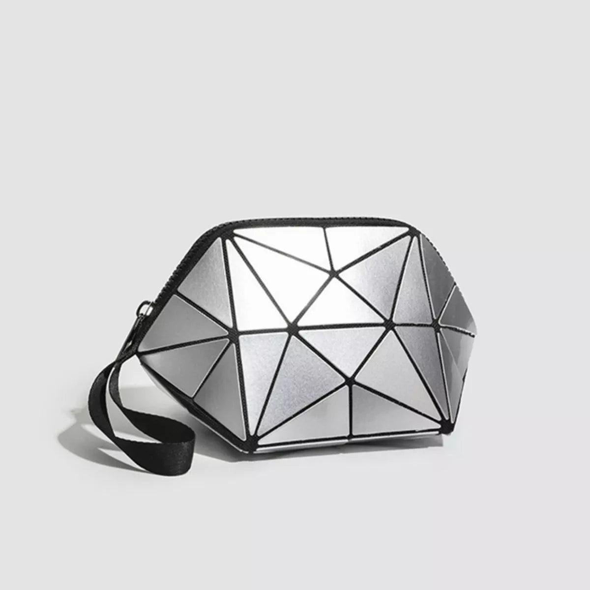 Radiant Rucksacks Geometric Leather Wristlet