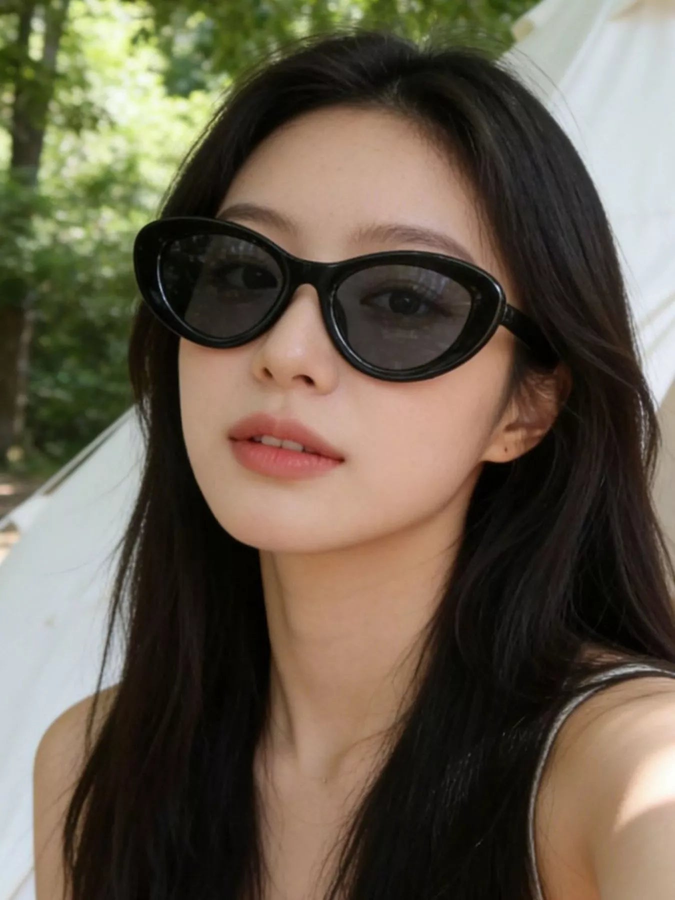 Lens Cat Eye Sunglasses