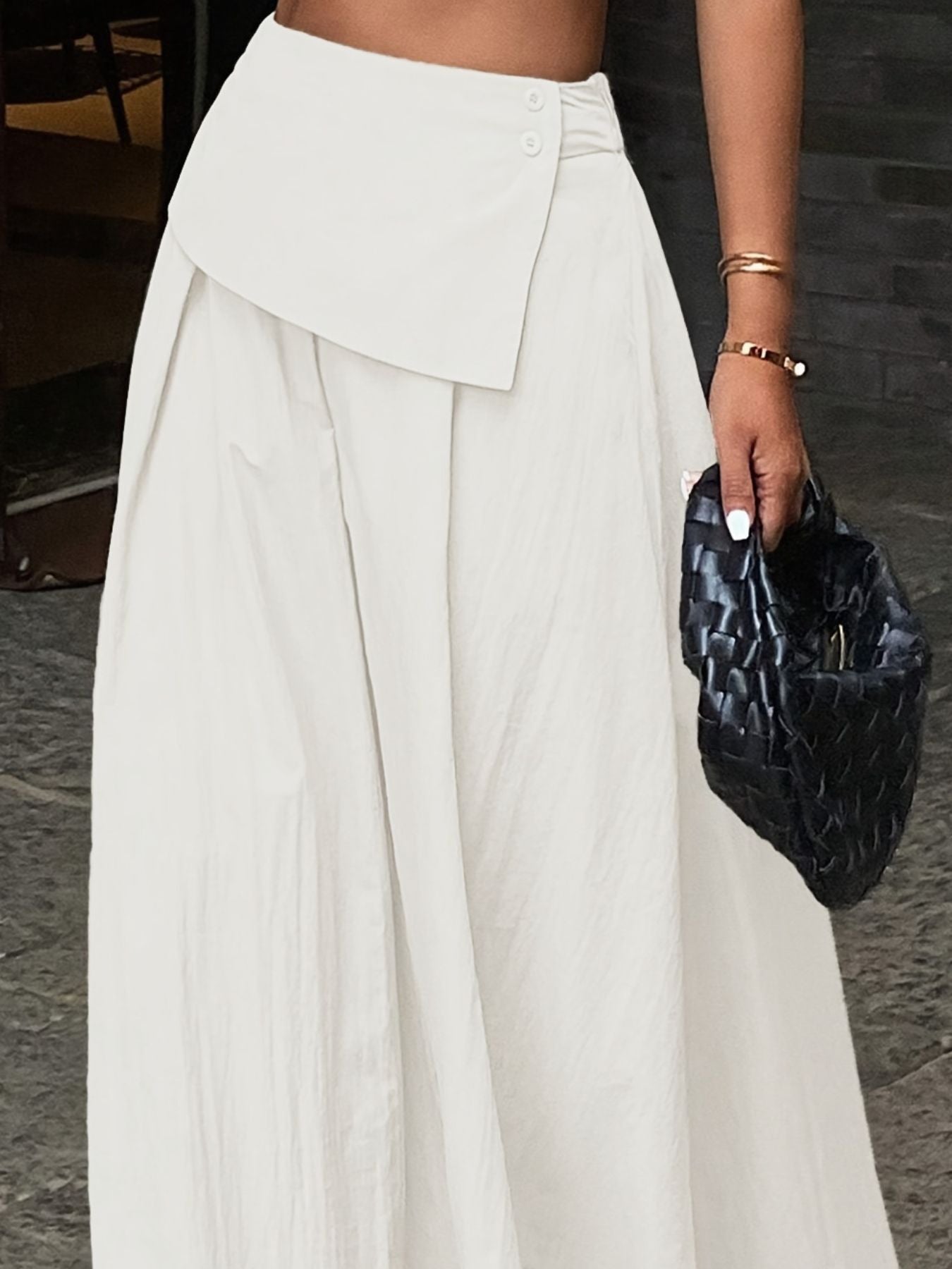 Moya High-Waisted Maxi Skirt