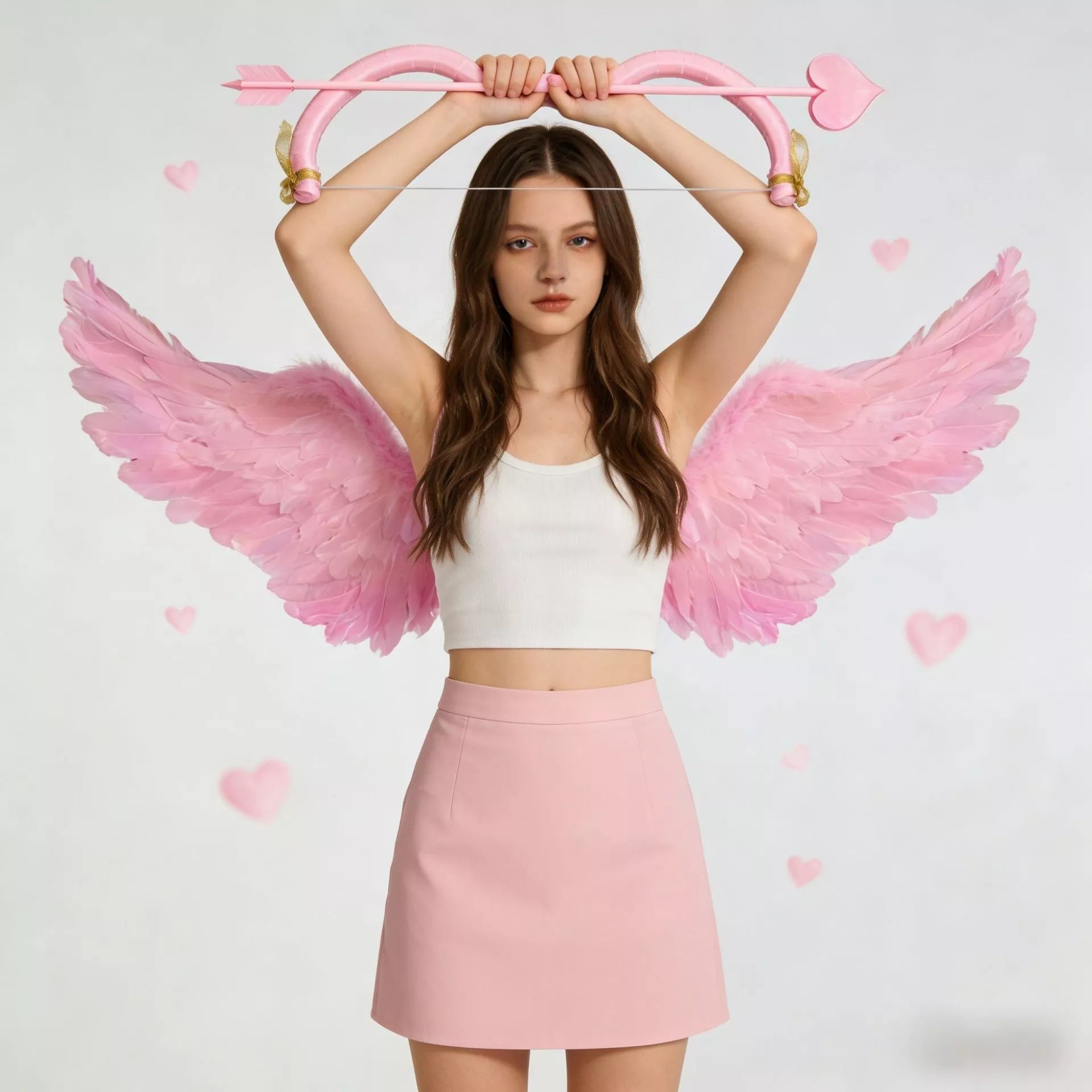 KnitElite Cupid Bow & Arrow and Wings Cosplay Set