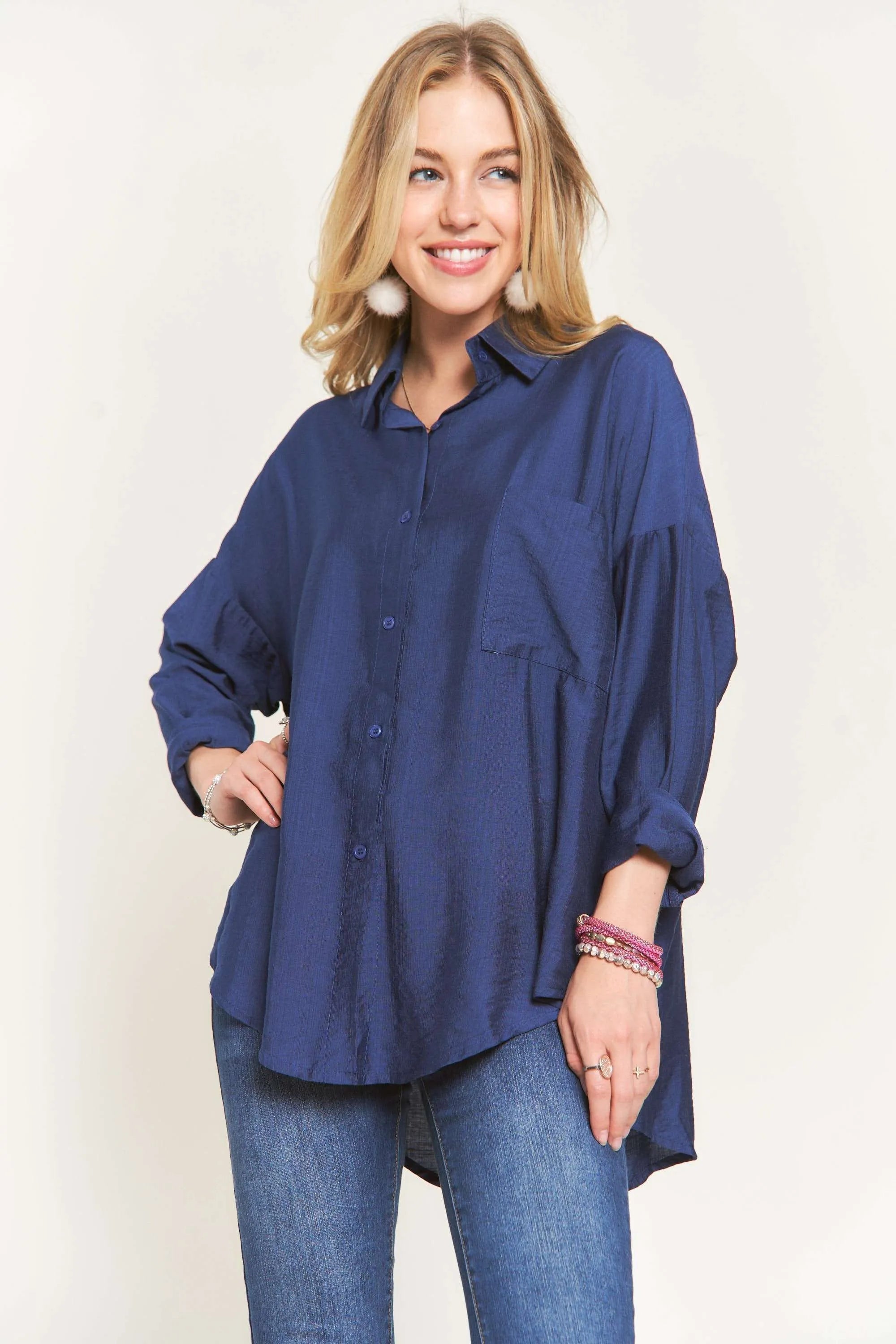 ADORA Button Down Linen Shirt
