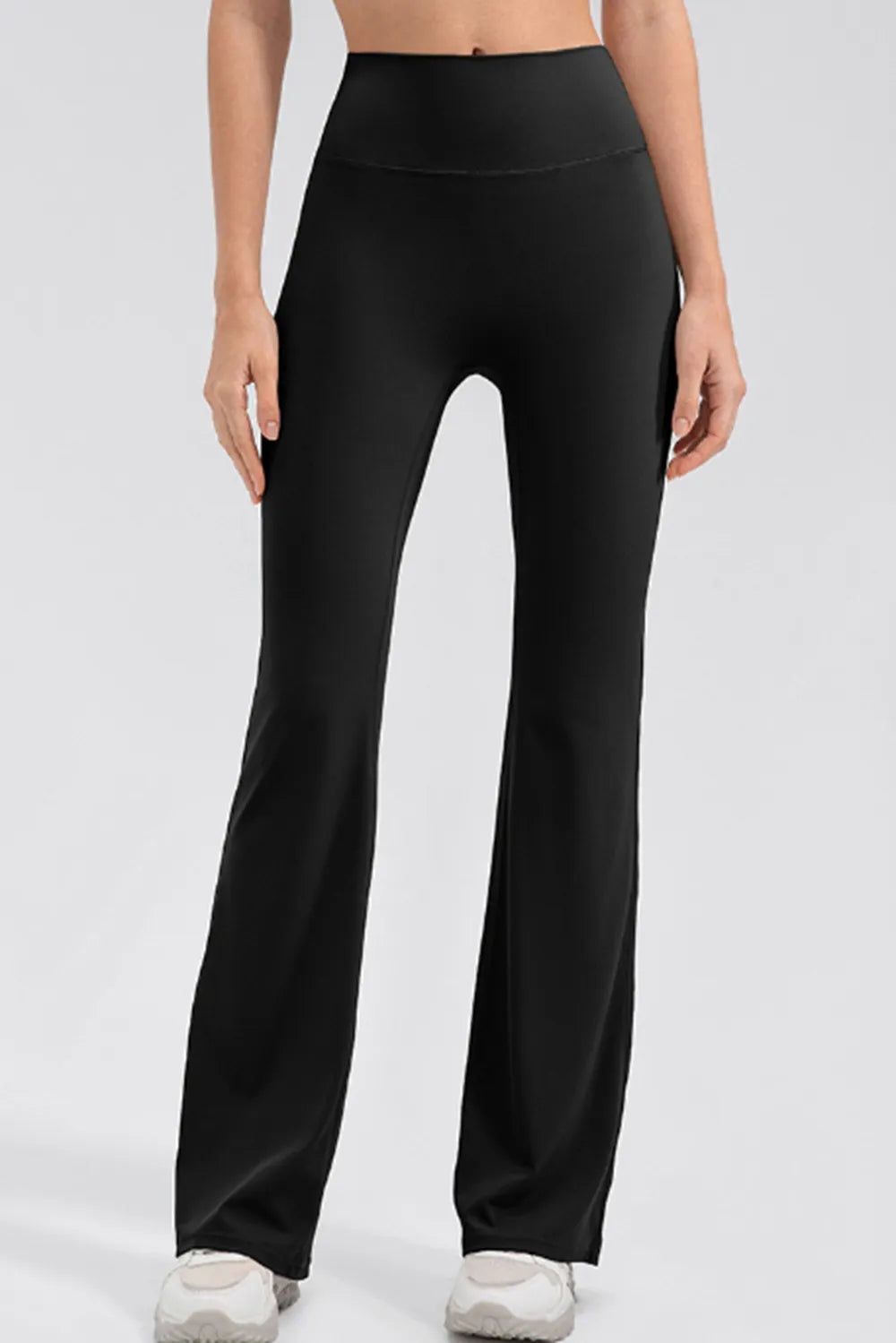 Y.D Wide Waistband High Waist Bootcut Active Leggings