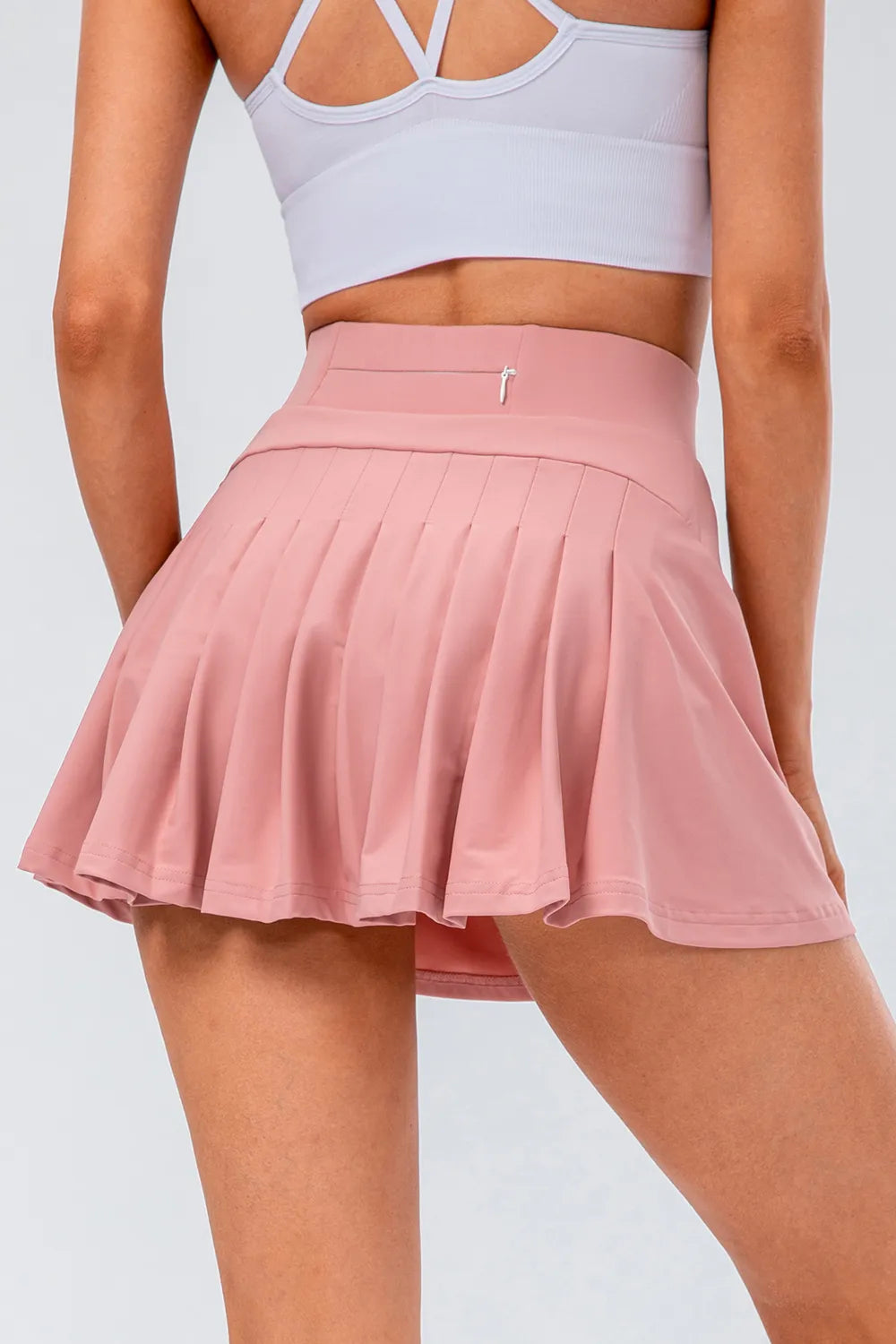 Y.D High Waist Pleated Active Skirt