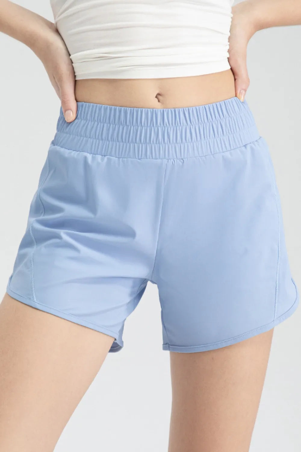 Y.D Elastic Waist Active Shorts