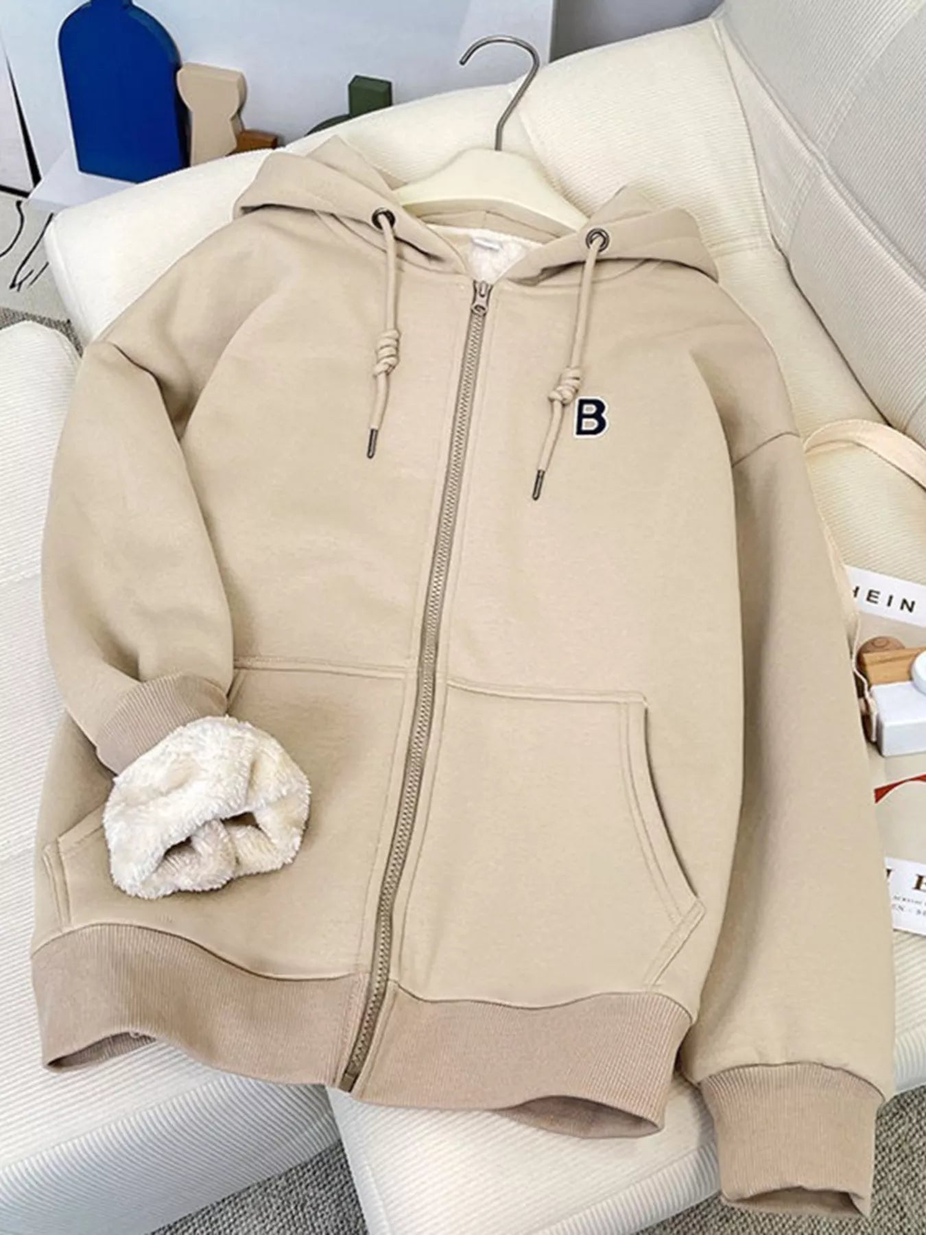 Juna Fleece-Lined Zip-Up Hoodie